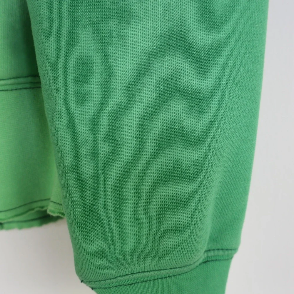 Vintage Y2K Nike Sportswear Full‎ Zip Jacket XS Green Gold Swoosh Fleece
